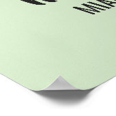 文字カスタムカクテル ポスター (角)