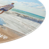 文字カスタムカットボードギフトあなたの写真 カッティングボード (角)