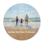 文字カスタムカットボードギフトあなたの写真 カッティングボード (正面)