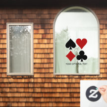 文字カスタムカードスーツ