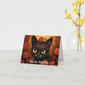 文字カスタム💀😺ガトデロスミュートス カード (黄色い花)