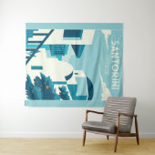 文字カスタムギリシャ タペストリー (インサイチュ(横))