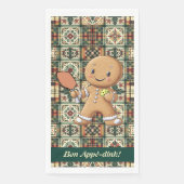 文字カスタムクランブルクリスマスラリージンジャーブレッド (正面)