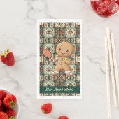 文字カスタムクランブルクリスマスラリージンジャーブレッド (インサイチュ)