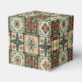 文字カスタムクランブルクリスマスラリージンジャーブレッド フェイバーボックス (裏面サイド)