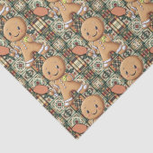 文字カスタムクランブルクリスマスラリージンジャーブレッド 薄葉紙 (詳細)