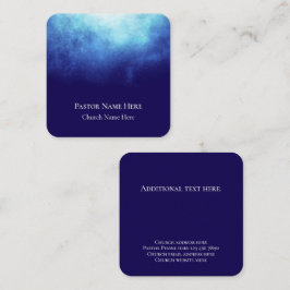 文字カスタムクリスチャン教会の牧師パーソナライズされた コーリングカード