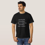 文字カスタムグおもしろいンパサッカー Tシャツ<br><div class="desc">文字のカスタムおもしろいグランドパのファンゲームシャツを紹介!特にサッカーを見クールることが大好きなグランパスのために設計された。このおもしろいユニークとTシャツは、あなたのグランドパお気に入りのーフットボールのファンのための完璧な贈り物である文字のオプションとカスタム、あなたはそれをさらに特別にするためにパーソナライズすることができる。おじいちゃんに愛を見せて、サッカー場で笑いを少し持って…この1種類のシャツでゲームに追加おもしろいを準備しよう!</div>