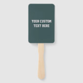 文字カスタムサッカーのハンドファン ハンドファン (裏面)