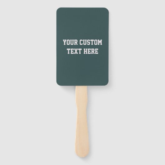 文字カスタムサッカーのハンドファン ハンドファン (裏面)