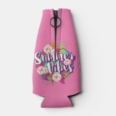 文字カスタムサマービベスボトルクール ボトルクーラー (裏面)