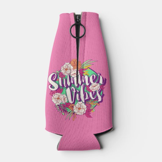 文字カスタムサマービベスボトルクール ボトルクーラー (裏面)