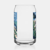 文字カスタムサントリーニギリシャ ガラス缶 (左)