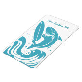 文字カスタムサーファーシャーク磁石 マグネット (左側)