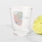 文字カスタムサーフィンパイナップル ショットグラス (裏面)