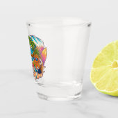 文字カスタムサーフィンパイナップル ショットグラス (右)