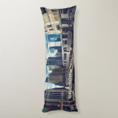 文字カスタムシカゴUSA ボディピロー (裏面 (縦))