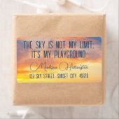 文字カスタムスカイ引用文 ラベル (インサイチュ)