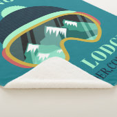 文字カスタムスキーマスクフリースブランケット シェルパブランケット (3/4)