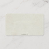 文字カスタムスノーベリー+ユーカリのクリスマス プレイスカード (裏面)