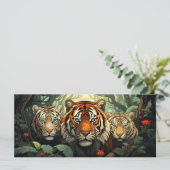 文字カスタムタイガースイラストレーション (スタンド正面)