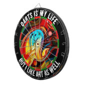 文字カスタムダーツボードダーツボード ダーツボード (正面右)