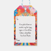 文字カスタムディアデムエルトスラカラヴェラカトリナ ギフトタグ (裏面)