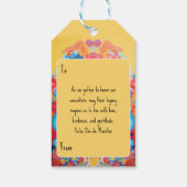 文字カスタムディアデムエルトスラカラヴェラカトリナ ギフトタグ (裏面)