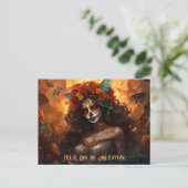 文字カスタムディアデムエルトスラカラヴェラガルバンセラ ポストカード (スタンド正面)