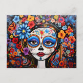 文字カスタムディアデムエルトス☠️ラカラヴェラカトリナ ポストカード (正面)