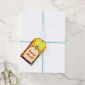 文字カスタムディワリディライトラベル ギフトタグ (より糸付き)