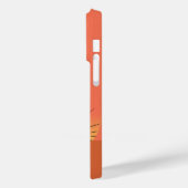 文字カスタムトロピカルアイランドサンセット Case-Mate iPhoneケース (裏面 / 左)