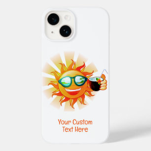 文字カスタムトロピカルサン Case-Mate iPhone 14ケース