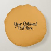 文字カスタムドーナツイラストレーション装飾用クッション ラウンドクッション (裏面)
