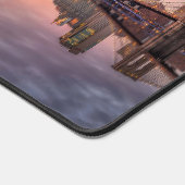 文字カスタムニューヨークシティスカイライン デスクマット (コーナー)