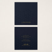 文字カスタムネックレスイヤリングディスプレイカード (正面&裏面)