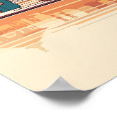 文字カスタムネパール ポスター (角)