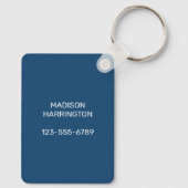 文字カスタムノルウェーのトロール キーホルダー (裏面)