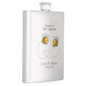 文字カスタムハッピーラブビーツ フラスク (右)