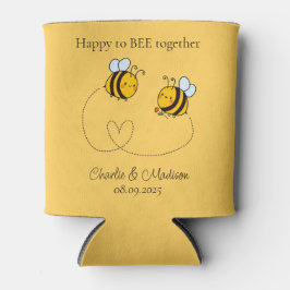 文字カスタムハッピーラブビーツ 缶クーラー