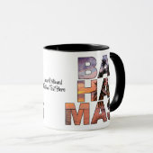 文字カスタムバハマグ マグカップ (正面右)