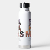 文字カスタムバハマ ウォーターボトル (左面)