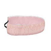 文字カスタムバラ金ゴールドグリッターアスレティックヘッドバンド アスレチックヘッドバンド (左)