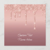 文字カスタムバラ金ゴールド赤面グリッタードライバプログラム プログラム (裏面)