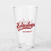 文字カスタムバルセロナ タンブラーグラス (裏面)