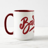 文字カスタムバルセロナ マグカップ (左)