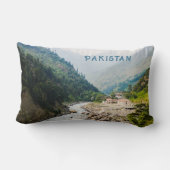 文字カスタムパキスタン ランバークッション (裏面)