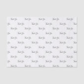 文字カスタムパターンありがとうありがとう 薄葉紙 (正面)