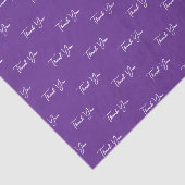 文字カスタムパターンサンキューパープル 薄葉紙 (詳細)