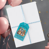 文字カスタムパーティー動物テーマ誕生日ギフトラベル ギフトタグ